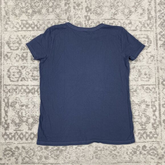 Life Is Good Crusher Tee Women’s Thanksgiving Blue Short Sleeve Size Medium - Picture 5 of 5